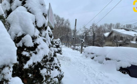 FOTO La Chișinău o iarnă ca în povești de la care nuți poți lua ochii