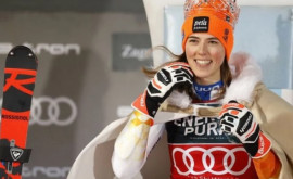 Petra Vlhova a obținut a 4a victorie în cadrul Cupei Mondiale de schi alpin
