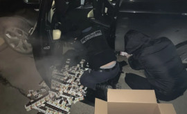 Автомобиль нашпигованный контрабандными сигаретами остановили на границе с Румынией