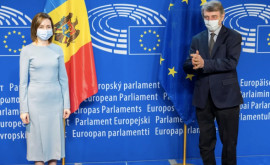 Санду выразила соболезнования в связи со смертью главы Европарламента