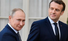 Macron se întîlnește azi cu Putin
