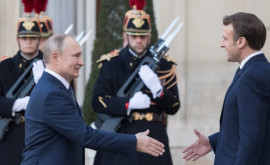 Meniul cu care Putin la așteptat pe Macron