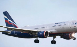 Aeroflot a suspendat zborurile de la Moscova și Sankt Petersburg spre Chișinău 