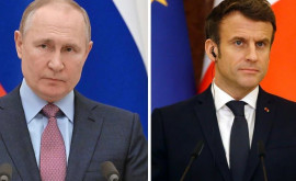 Putin și Macron au discutat despre situația din Ucraina