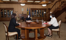 Întîlnire în format trilateral Maia Sandu și Natalia Gavrilița au discutat cu ministrul german de Externe