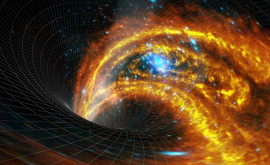 Гигантские пузыри в центре Галактики созданы сверхмассивной чёрной дырой