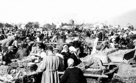 Центральный рынок Кишинёва в 1947 году ФОТО
