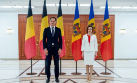 Sandu Contăm pe sprijinul Belgiei în obținerea statutului de țară candidat pentru aderarea la UE