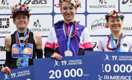 Lilia Fisikovici a cîștigat Maratonul de la Cracovia