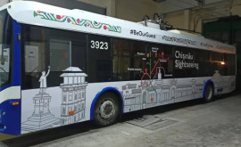 В выходные туристический троллейбус в столице будет ходить по особому маршруту