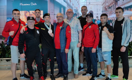 Echipa de box a Moldovei a fost întîmpinată călduros acasă