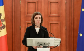 Maia Sandu prezentă la ședința Parlamentului
