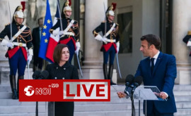 Conferință de presă susținută de Maia Sandu și Emmanuel Macron LIVE TEXT