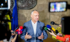 Dodon despre statutul de țară candidat pentru Moldova E o acțiune de PR