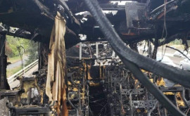 Un autocar cu moldoveni a luat foc în Franța