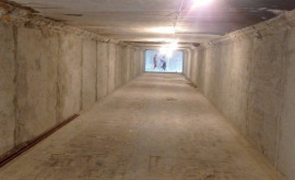 În sectorul Botanica al capitalei continuă modernizarea pasajului subteran
