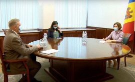 Șefa statului a discutat cu Ambasadorul Ucrainei la Chișinău Marko Șevcenko
