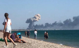 Explozii la o bază aeriană din Crimeea Ce se știe