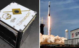 TUMnanoSAT lansat în spațiu A fost elaborat de studenții moldoveni