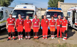 Medicii de pe ambulanță din Căușeni au participat la aplicații demonstrative la protecția civilă