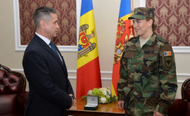 Ministrul Apărării Soldat Irina Rîngaci o mîndrie pentru Armata Națională