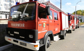 Austria a donat pompierilor din RMoldova cinci autospeciale de intervenție