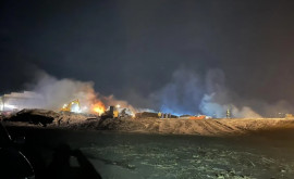 24 de ore de luptă cu incendiul de la uzina de sortare a deșeurilor menajere