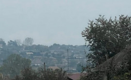 Un fum dens a acoperit localitatea Cișmichioi