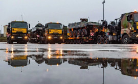 Vehicule blindate franceze au sosit în România pentru gruparea de luptă NATO