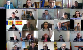  Spînu videoconferință cu ambasadorii R Moldova de peste hotare