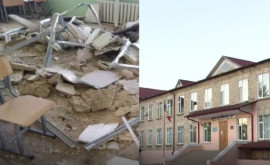 Tavanul prăbușit Detalii noi de la școala din Mereni