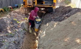 В Яловенах начались работы по строительству централизованной системы канализации