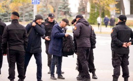 Poliția a anunțat cîte persoane au participat la protestele organizate de fugarul Șor