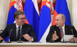 Vučić Serbia poate impune sancțiuni împotriva Rusiei doar sub sabia lui Damocles