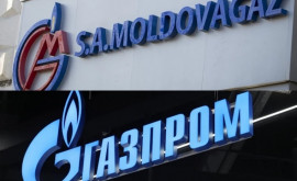 În luna decembrie Gazprom va furniza Republicii Moldova doar 40 din volumul de gaze prevăzut în contract