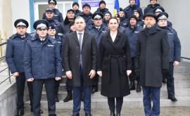 Condiții de muncă mai bune pentru polițiștii din raionul Strășeni