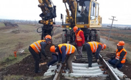 Tronsonul de cale ferată TighinaBasarabeascaGiurgiulești în proces de reabilitare