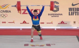 Марин Робу занял четвертое место на чемпионате мира по тяжелой атлетике 