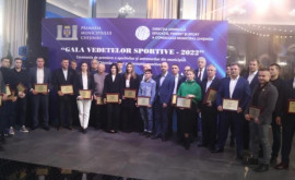 Анастасия Никита и Сергей Тарновский названы лучшими спортсменами Кишинева в 2022 году