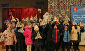 Новогодняя феерия для ребятишек из Молдовы