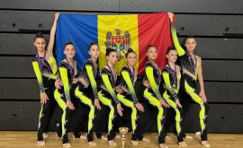 Молдавские гимнастки выступили на чемпионате мира в Австрии