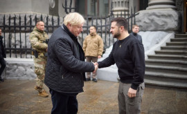 Zelenski sa întîlnit cu fostul primministru al Marii Britanii Boris Johnson 