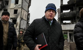 Fostul premier britanic Boris Johnson a revenit duminică la Kiev