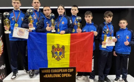 Маленькие тхэквондисты из Молдовы завоевали золото и бронзу 