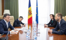 Дорин Речан встретился с послом ЕС в Молдове Янисом Мажейксом