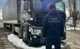 Грузовик с прицепом ввезли в Молдову контрабандным путем