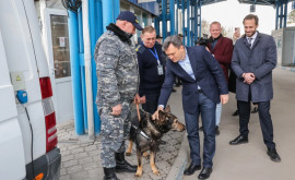 Dorin Recen a inspectat punctul de trecere a frontierei moldoucrainene Criva Mămăliga