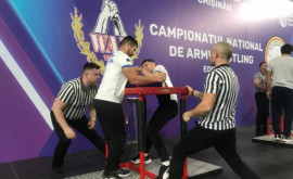 La Chișinău a avut loc Campionatul R Moldova la Armwrestling