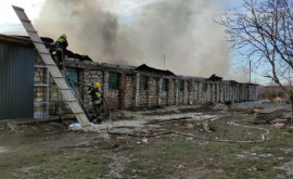 Intervenția pompierilor în municipiul Cahul