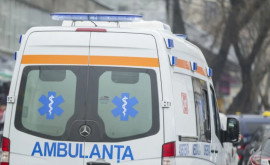 В столице машина скорой помощи попала в ДТП